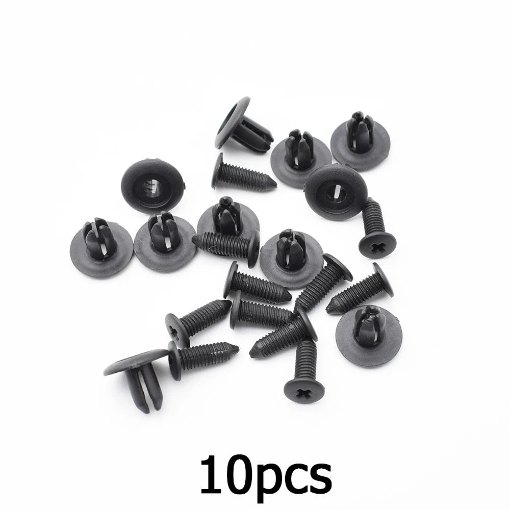 XUKEY Universal Deluxe Molded Mudflaps - High-Grade PP+TPO Plastic, 4-Piece Set