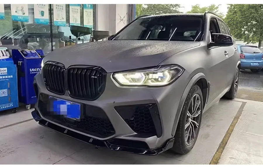 Front Carbon Fiber Bumper Lip for BMW F95 X5M (2019+)