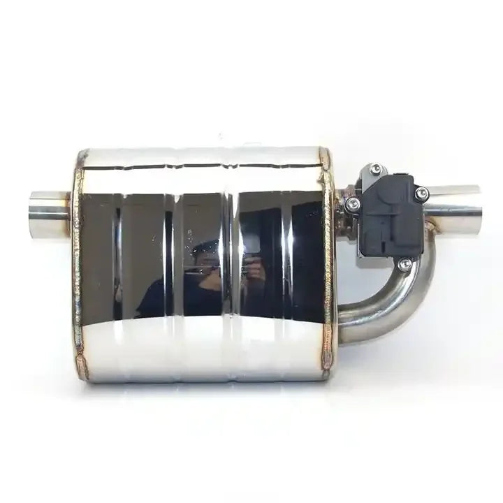 Universal Electric Exhaust Muffler with Remote Control - 1 in 2 Cutout Valve (51/63/70/76mm)
