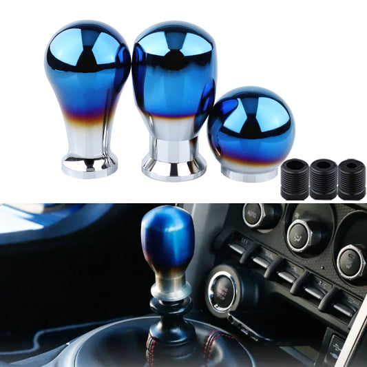 Universal Aluminum Gear Shift Knob - Fits Most Cars
