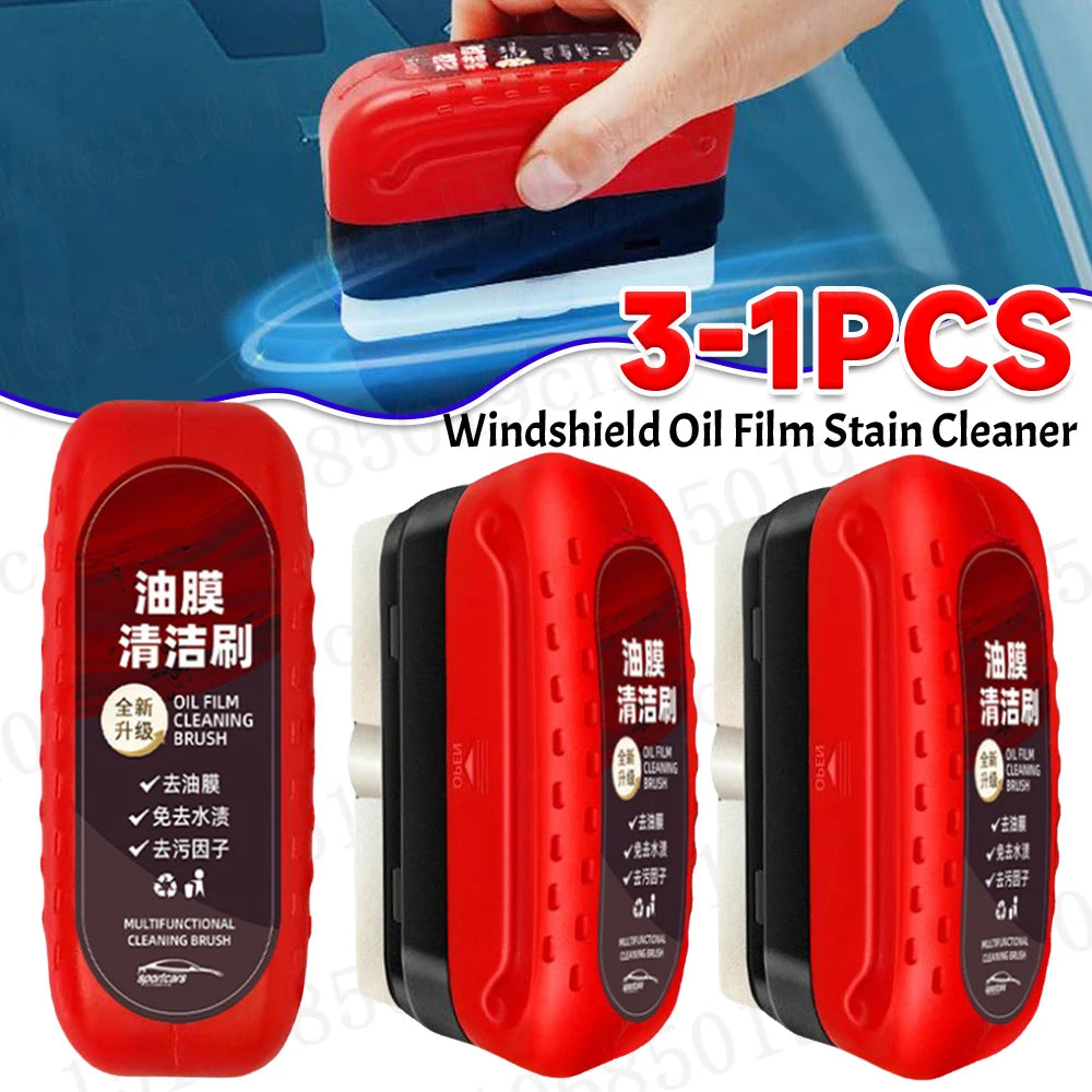 Car Windshield Oil Film Remover - All-Purpose Glass Cleaner with Hydrophobic Effect