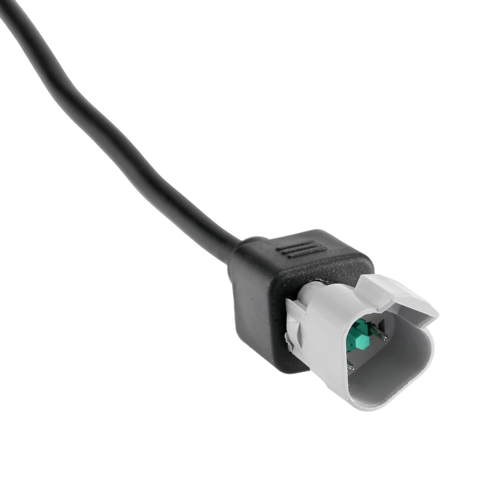 Universal 80W Dual-Color LED Work Light Pair - Amber & White, 6 Modes, IP68 Waterproof