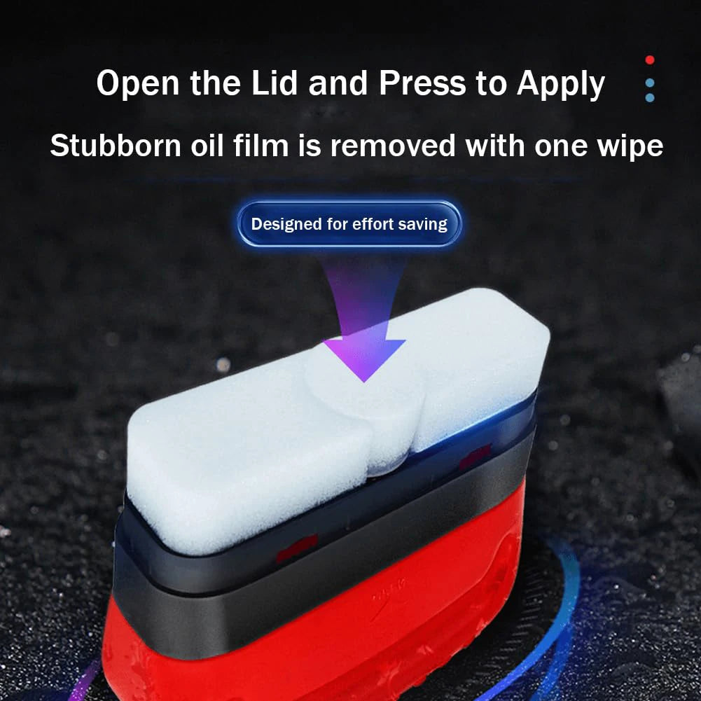 Car Windshield Oil Film Remover - All-Purpose Glass Cleaner with Hydrophobic Effect