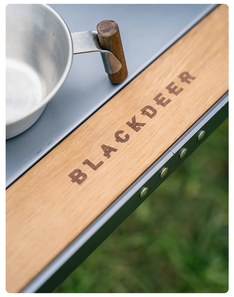 BLACKDEER Traveler-Glacier Modular Folding Camping Table - Lightweight Aluminum Alloy, 2 Sizes Available