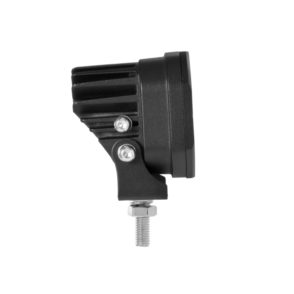 Universal 80W Dual-Color LED Work Light Pair - Amber & White, 6 Modes, IP68 Waterproof