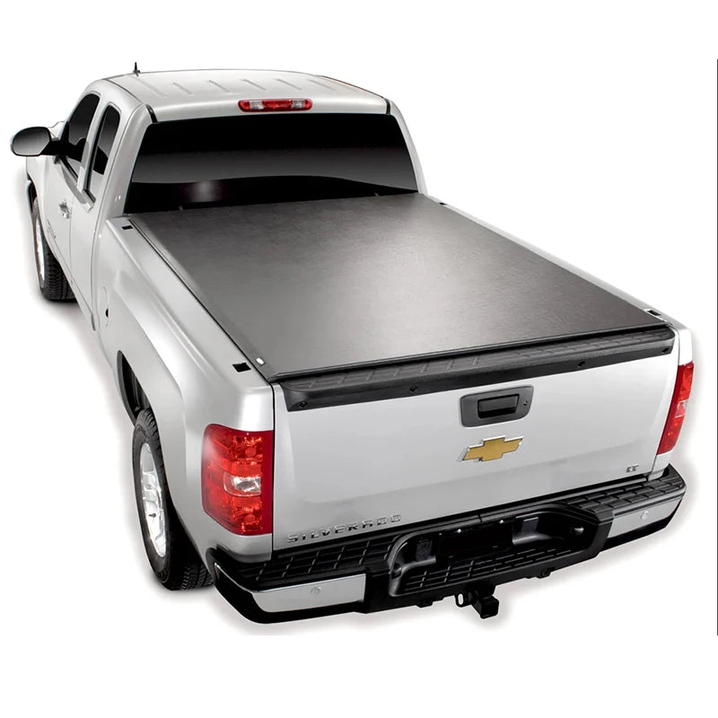 Soft Tri-Fold Tonneau Cover (5.8FT, Black) – Hard Type, Foldable