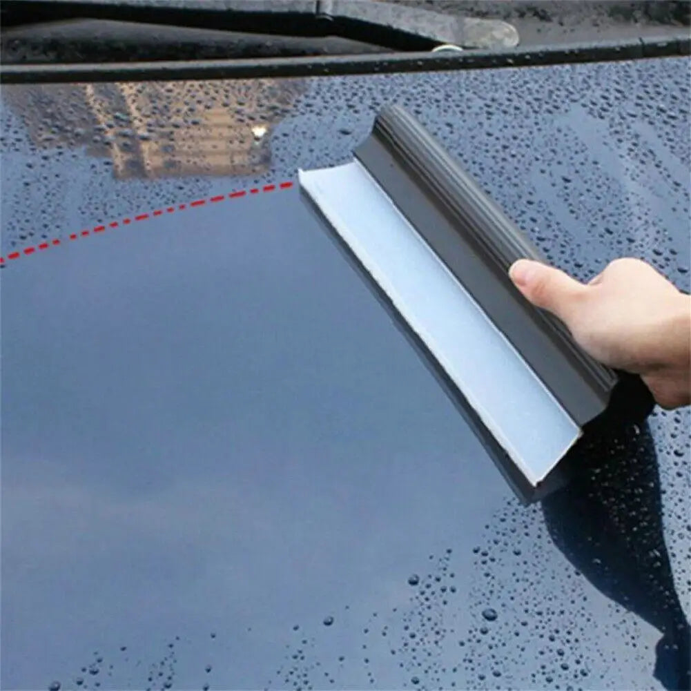 Silicone Water Wiper and Snow Shovel - 25cm Soft Silicone Blade