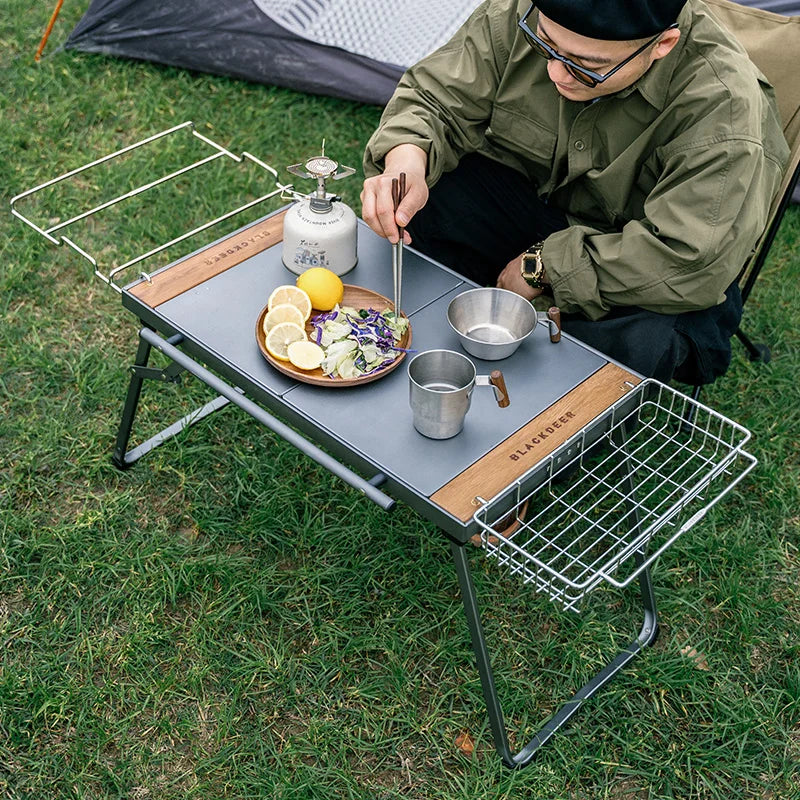 BLACKDEER Traveler-Glacier Modular Folding Camping Table - Lightweight Aluminum Alloy, 2 Sizes Available