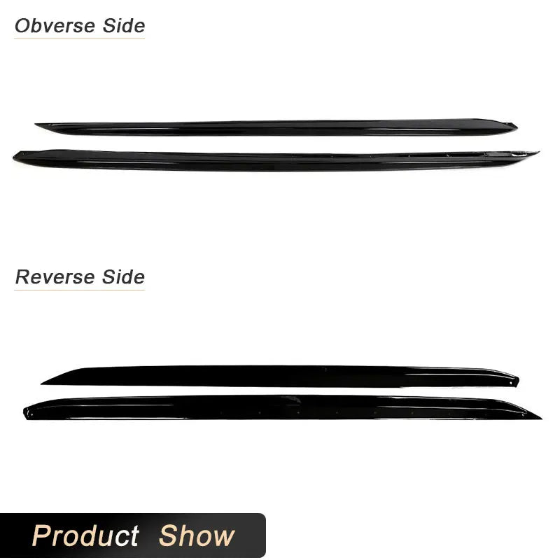 ABS Gloss Black Side Skirt Extensions for BMW 3 Series G20 LCI M-Sport 4-Door (2023-2024)