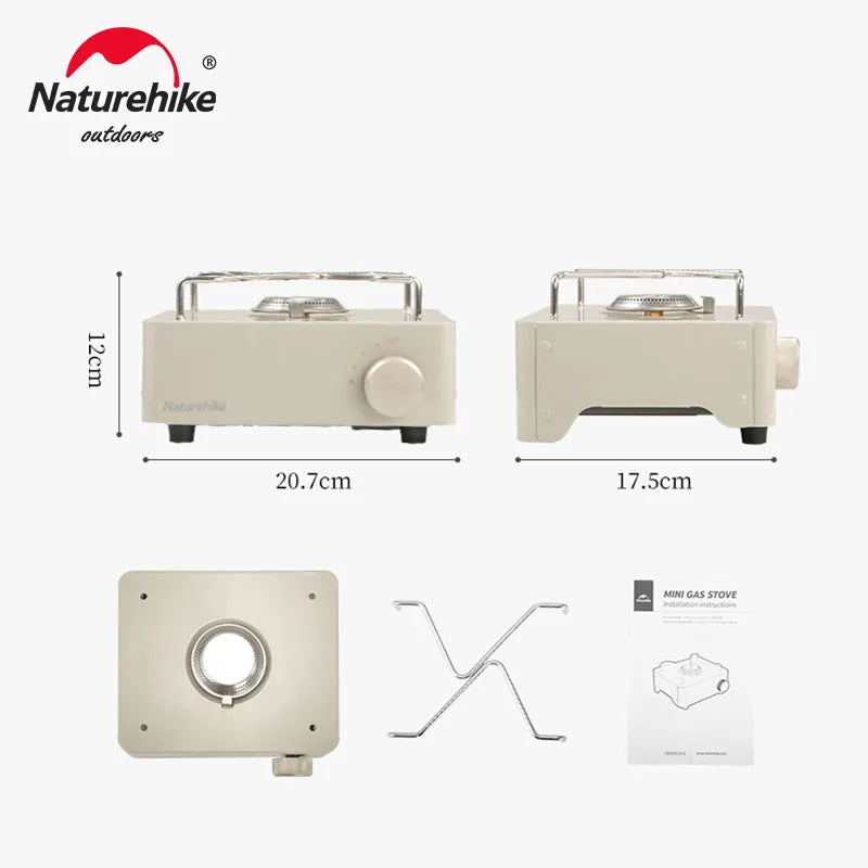 Naturehike Portable Butane Gas Stove with Ignition – Outdoor Camping Stove