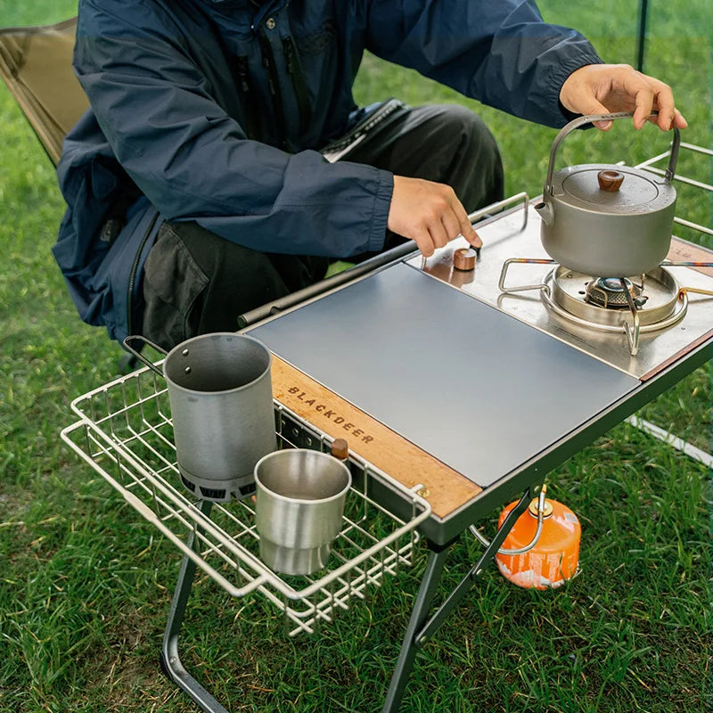 BLACKDEER Traveler-Glacier Modular Folding Camping Table - Lightweight Aluminum Alloy, 2 Sizes Available