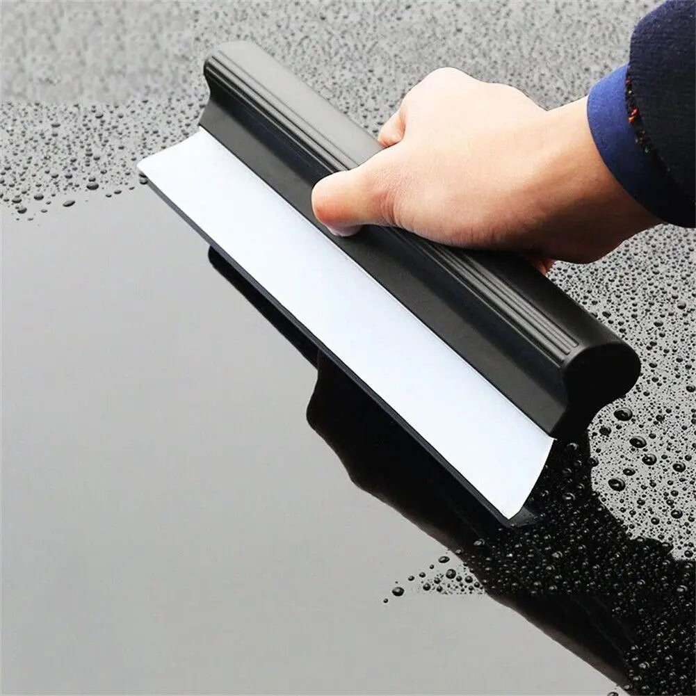 Silicone Water Wiper and Snow Shovel - 25cm Soft Silicone Blade